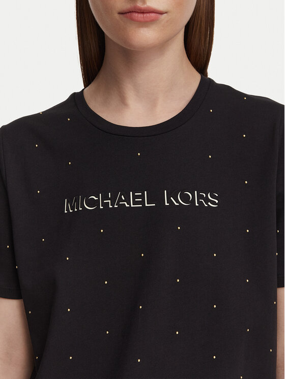 MICHAEL Michael Kors MICHAEL Michael Kors Camiseta MT6524Y97J Negro Regular Fit
