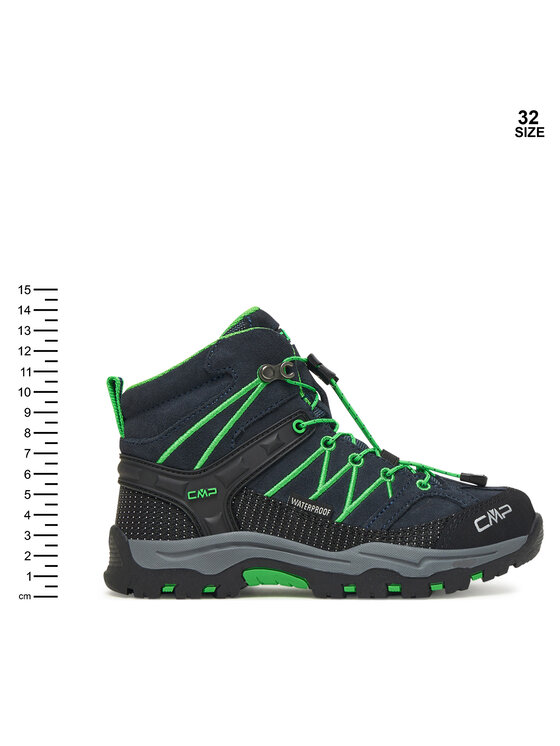 CMP Трекінгові черевики CMP Kids Rigel Mid Trekking Shoes Wp 3Q12944K Cиній