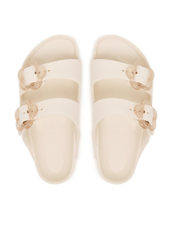 Birkenstock Шльопанці Birkenstock Arizona Flower Buckle 1031291 Білий