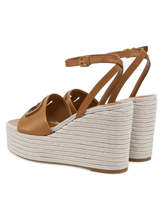Guess Еспадрильї Guess FLJTAN LEA04 Коричневий