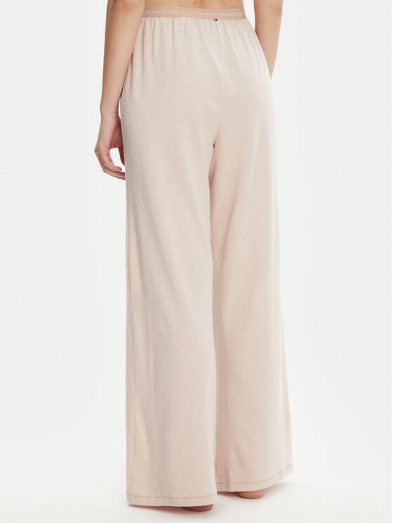 Tommy Hilfiger Tommy Hilfiger Pyjamahose UW0UW05776 Beige Relaxed Fit