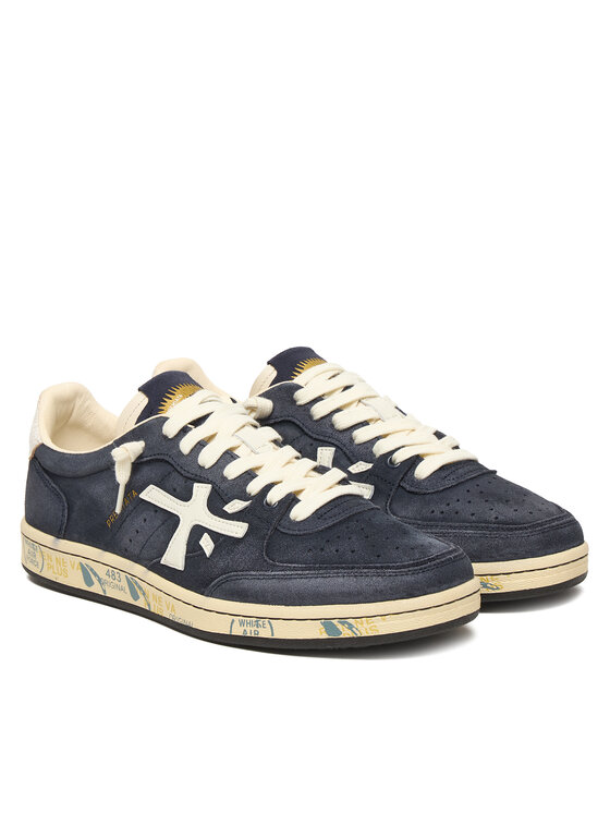 Premiata Sneakers Premiata Bsktclay 7708 Bleumarin