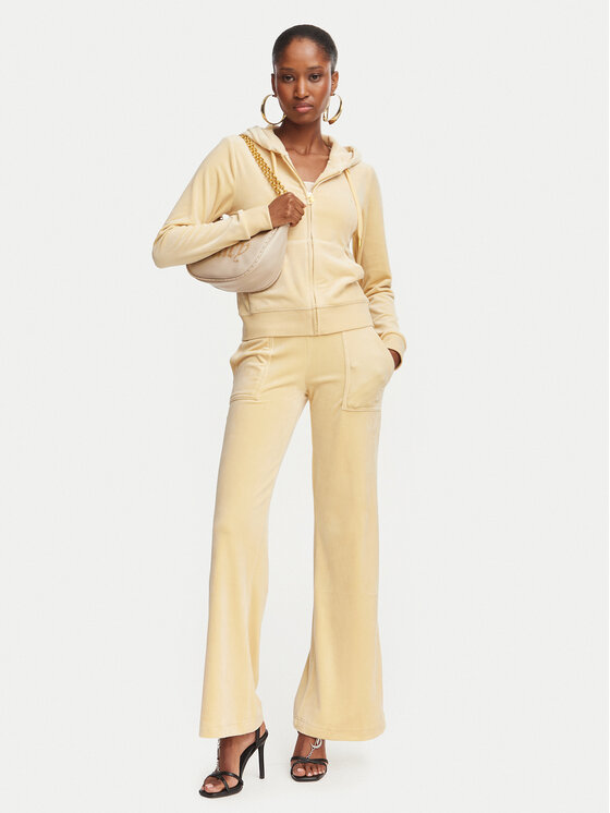 Juicy Couture Juicy Couture Pantalones de chándal Layla JCSEBJ001G Amarillo Regular Fit