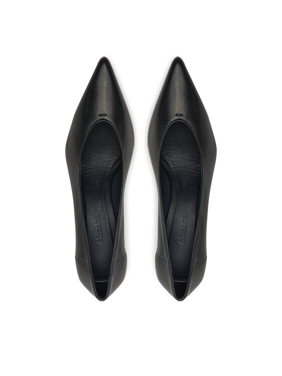 Max Mara Обувки на ток Max Mara 2514521151600 Черен