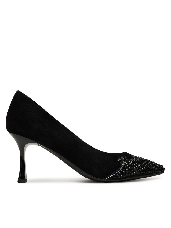 KARL LAGERFELD Lodičky KARL LAGERFELD Sienna Signature Pump KL32712 Čierna