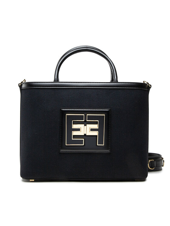 Elisabetta Franchi Ročna torba Elisabetta Franchi BS-03A-21E2-V320 Črna