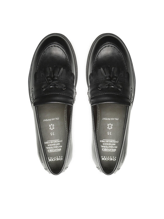 Geox Īsi apavi Geox J Agata A J4449A 00043 C9999 D Melns