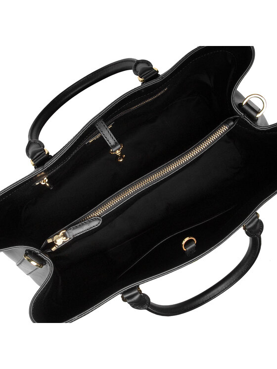 LAUREN RALPH LAUREN Ročna torba Lauren Ralph Lauren Marcy 36 431876724004 Črna