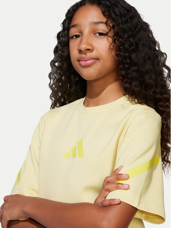 adidas adidas Футболка Z.N.E. JD0015 Жовтий Loose Fit