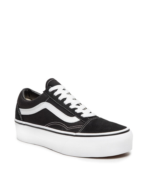 Vans Πάνινα παπούτσια Vans Old Skool Platfor VN0A3B3UY28 Μαύρο