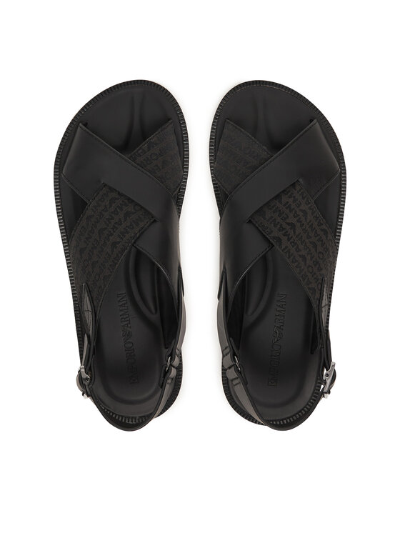 Emporio Armani Босоніжки Emporio Armani EM004323 AF25617 MC012 Чорний