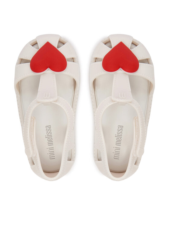 Melissa Босоніжки Melissa Mini Melissa Hip Heart Ballerina Bb 37783 Білий