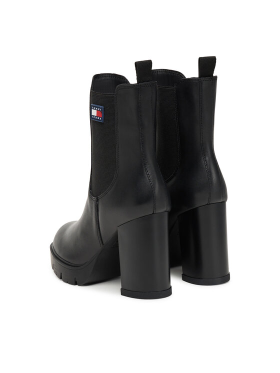 Tommy Jeans Botki Tommy Jeans Tjw EN0EN02831 Czarny