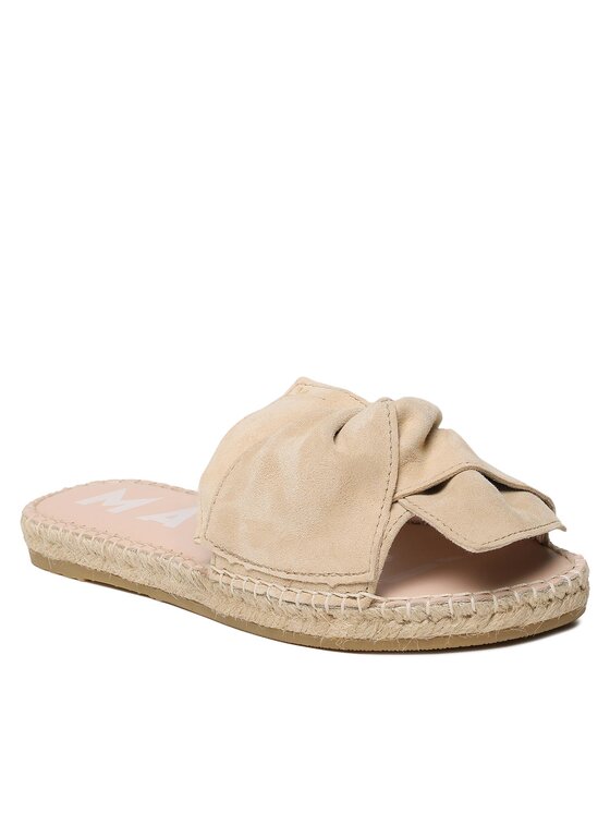 Manebi Еспадрильї Manebi Sandals With Knot M 1.1 JK Бежевий