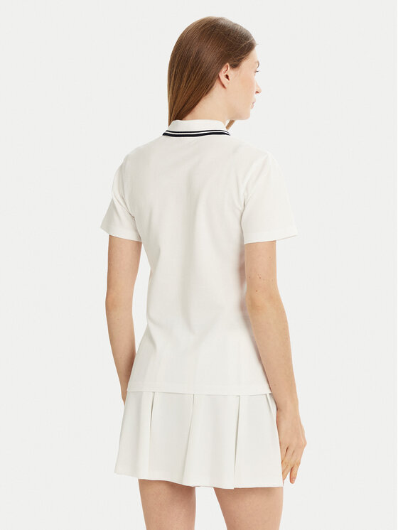Guess Guess Polo majica V5GP06 KCOK1 Bela Regular Fit