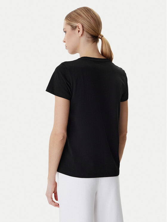 Guess Jeans Guess Jeans T-shirt W6RI18 J1314 Crna Regular Fit