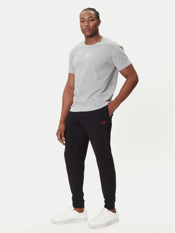 HUGO HUGO Camiseta Laze 50525236 Gris Relaxed Fit