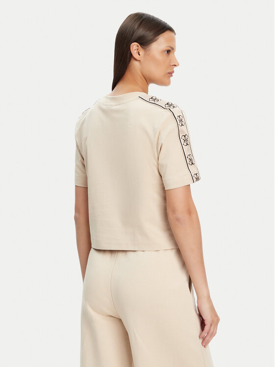 Guess Guess Majica V3RI08 I3Z14 Bež Regular Fit