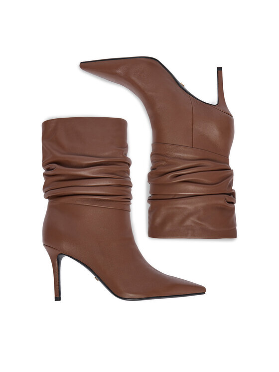 GINO ROSSI Členková obuv Gino Rossi EO-LUNA-LT681 Hnedá