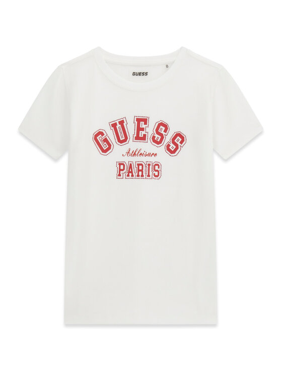 Guess Guess Camiseta J6RI41 J1314 Blanco Regular Fit
