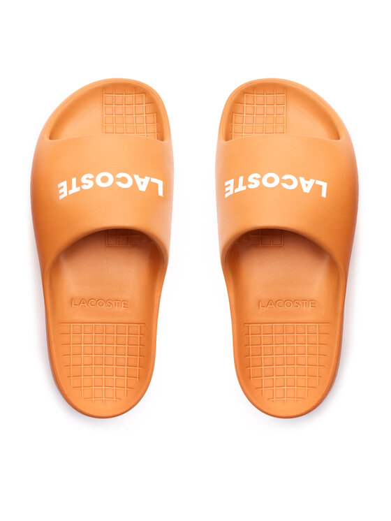 Lacoste Šlepetės Lacoste Branded Serve Slide 2.0 747CMA0015 Oranžinė