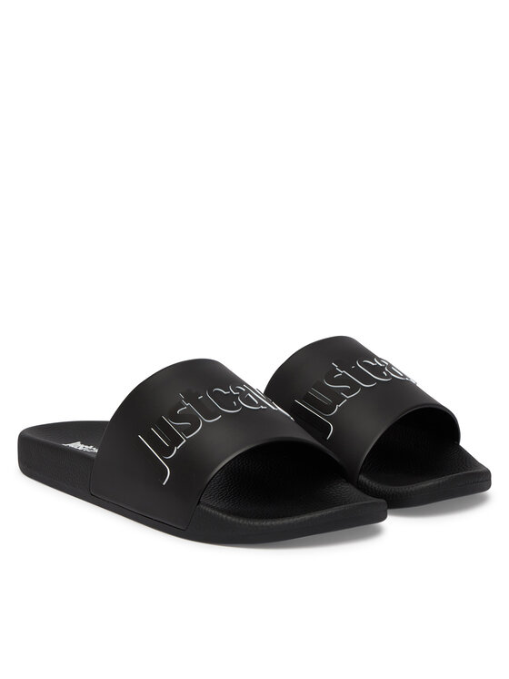 Just Cavalli Шльопанці Just Cavalli 80QA3SZ1 ZSE50 Чорний