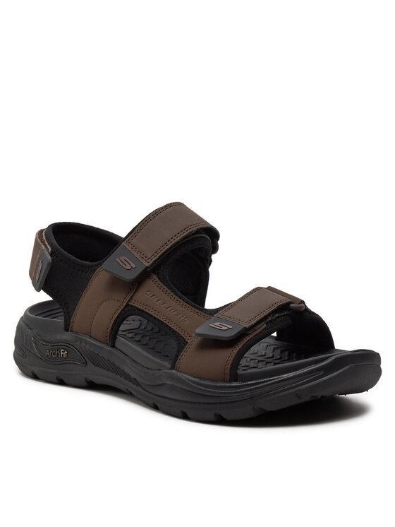 Sandały Skechers Arch Fit Motley Sd-Kontra 204349/BRN Brązowy | Eobuwie ...