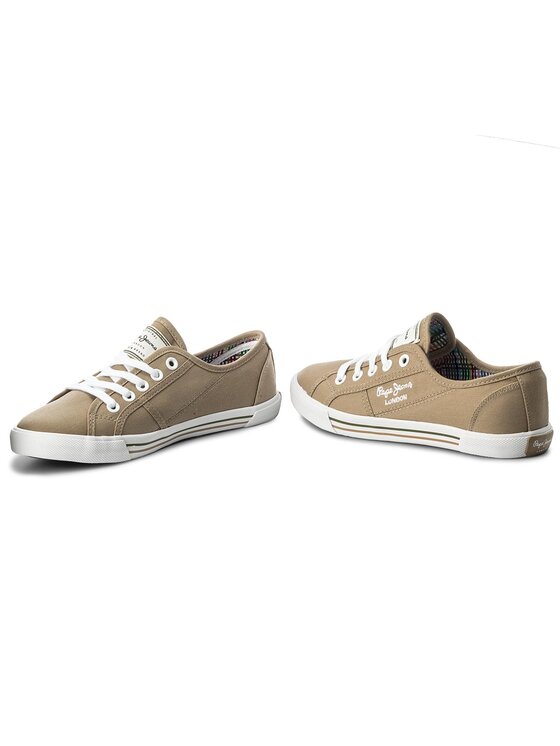 Pepe Jeans Teniszcipő Pepe Jeans Aberlady Basic 17 PLS30500 Bézs