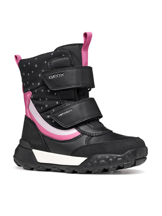 Geox Μπότες Χιονιού Geox J Trekkyup Girl B Abx J56M7A 0MNBC C9235 M Μαύρο
