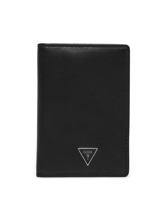 Guess Kredītkaršu turētājs Guess SMFISE LEA56 Melns