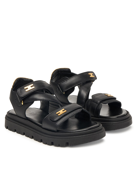 Elisabetta Franchi Босоніжки Elisabetta Franchi F4A2-E0586-1733 Чорний