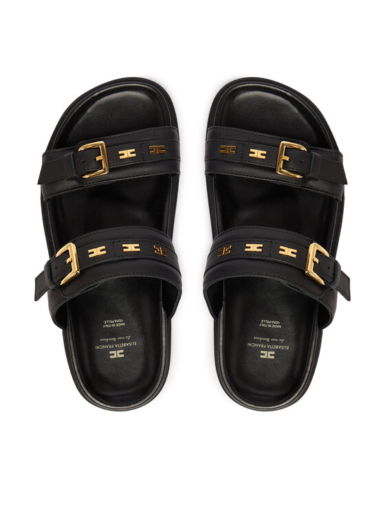 Elisabetta Franchi Papucs Elisabetta Franchi F4A2-E0601-0092 S Fekete