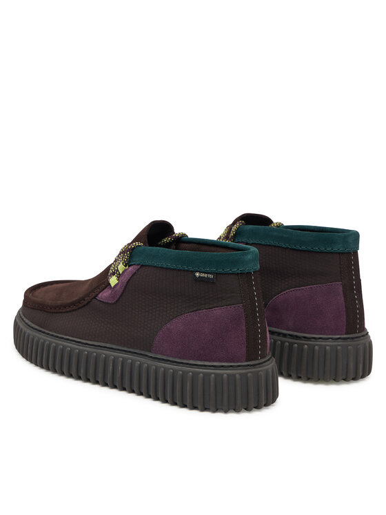 Clarks Туфлі Clarks Torhill Hi GTX GORE-TEX 26327980 Коричневий