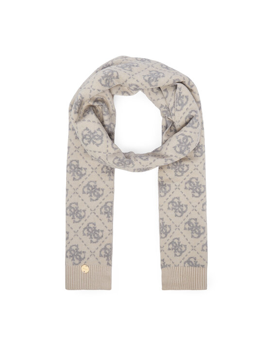 Guess Sada čepice a šál Guess GFBOX WP6401 Krémová