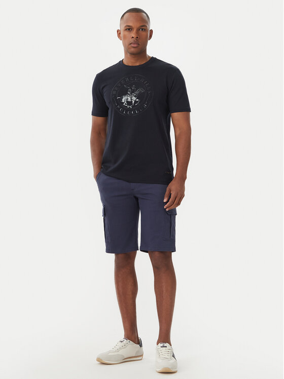 Beverly Hills Polo Club Beverly Hills Polo Club Camiseta M1546 Azul marino Regular Fit