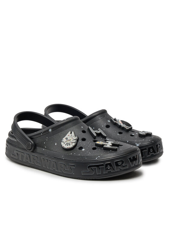 Crocs Papucs Crocs Star Wars Off Court Clog 209904 Fekete