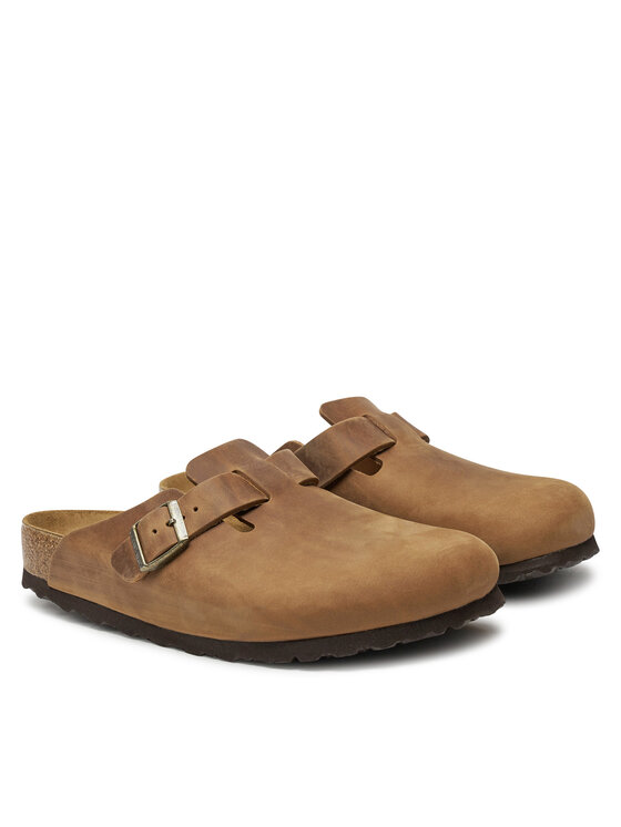 Birkenstock Шльопанці Birkenstock Boston Leoi 1028179 Коричневий