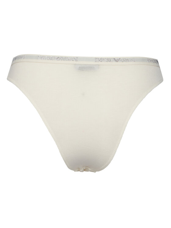 Emporio Armani Underwear Emporio Armani Underwear Conjunto de bragas brasileñas EW000406 AF19024 M0082 Blanco