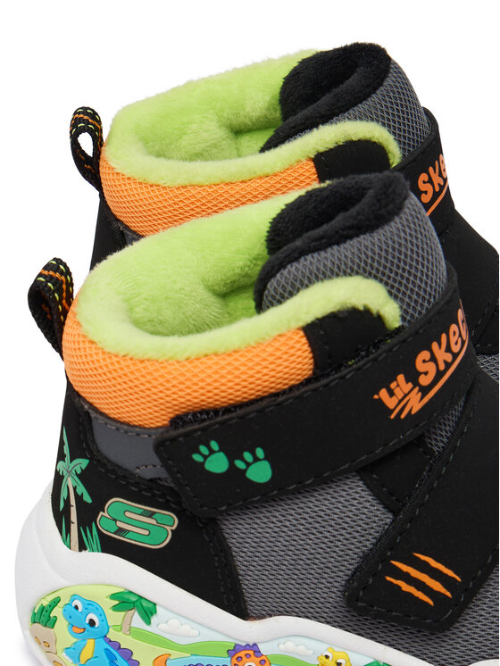 Skechers Kotníková obuv Skechers Play Scene - Frosty Pals 407319N/BCOR Hnědá