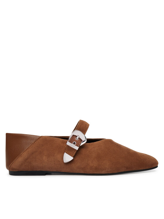 Tommy Jeans Balerinos Tommy Jeans Tjw Ballerina Suede EN0EN03067 Ruda