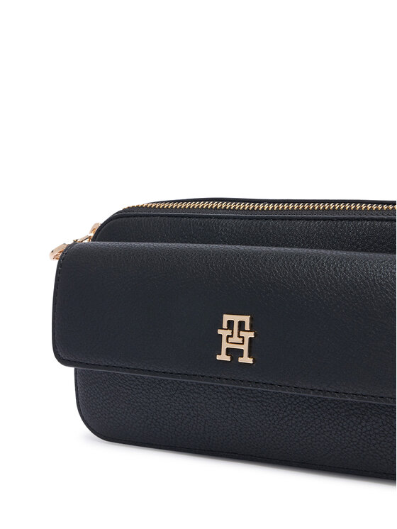 Tommy Hilfiger Kabelka Tommy Hilfiger Th Icon Camera Bag AW0AW18721 Černá