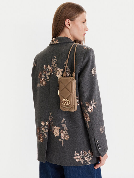LOVE MOSCHINO Telefona somiņa LOVE MOSCHINO JC5645PP0NKE0105 Bēšs