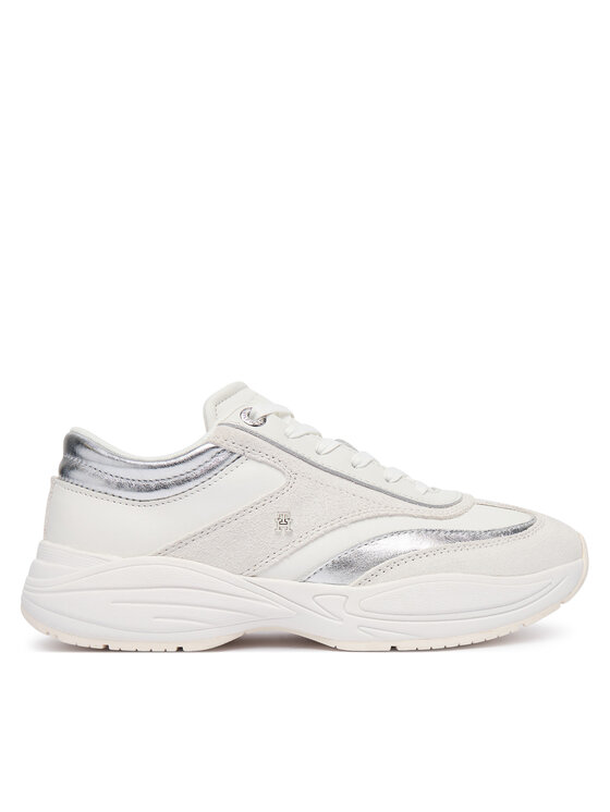 Tommy Hilfiger Αθλητικά Tommy Hilfiger Th Modern Sporty Runner Leather FW0FW09590 Λευκό
