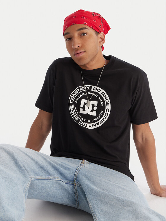 DC Shoes DC Shoes Póló Corpo ADYZT05396 Fekete Regular Fit