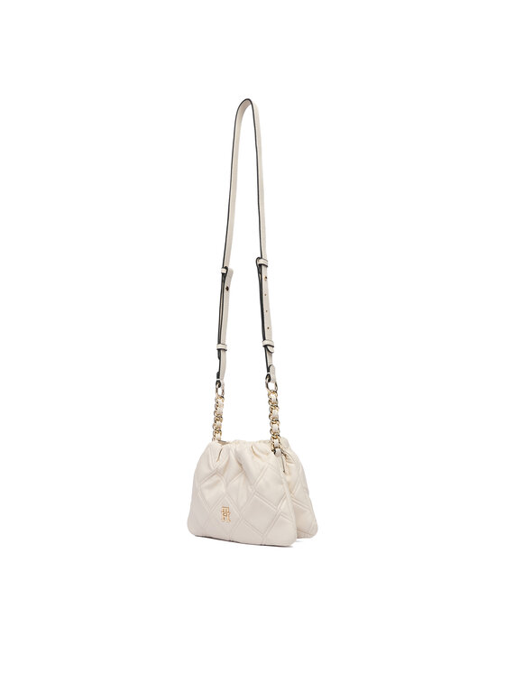 Tommy Hilfiger Borsetta Tommy Hilfiger Th Feminine Mini Crossover AW0AW18718 Crema
