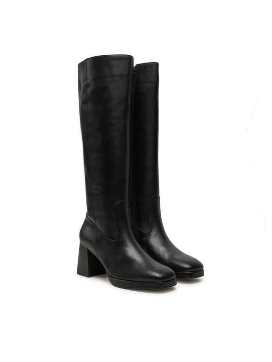Gabor Чоботи Gabor Eleganter Stiefel 55.729.27 Чорний