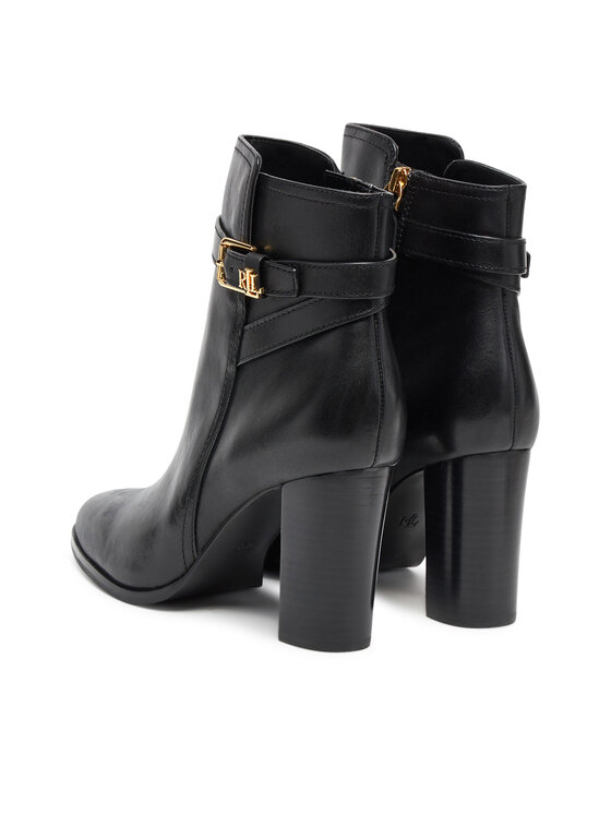 LAUREN RALPH LAUREN Členková obuv LAUREN RALPH LAUREN 802974474001 Čierna
