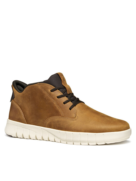 Geox Sneakersy Geox U Flextride Plus U56MAB 000FF C6002 Hnědá