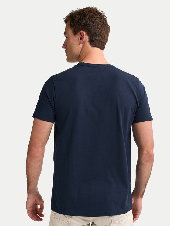 Petrol Industries Petrol Industries Camiseta M-1050-TSR707 Azul marino Regular Fit