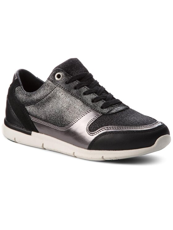 Tommy Hilfiger Sportcipők Tommy Hilfiger Sparkle Light Sneaker FW0FW03276 Fekete
